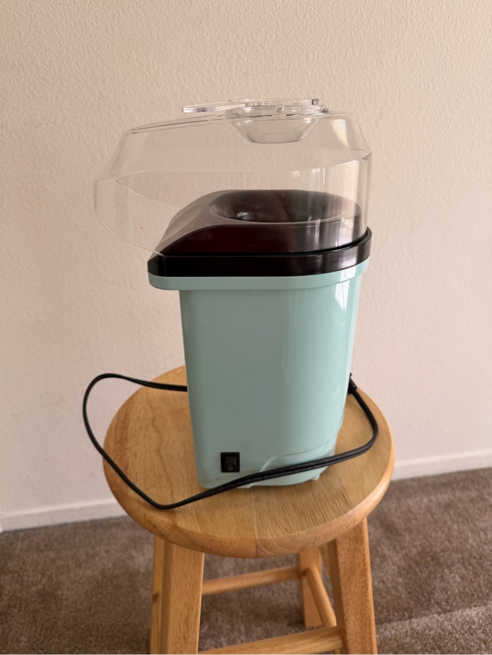 Mint Green Electric Popcorn Maker by
